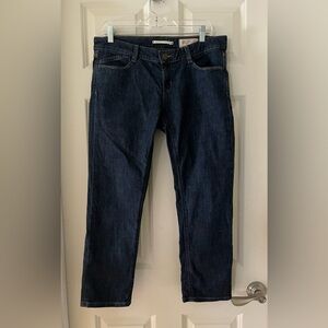 Women’s Gap Limited Edition straight ankle blue jeans, size 30/10